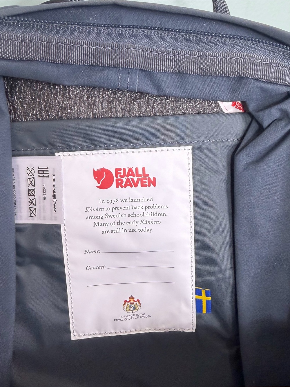 JFall Raven Kanken Mini Backpack Dark Gray - Picture 4 of 4